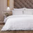 3 Pieces Duvet Cover Set, Stripe Washed Microfiber Comforter Cover with Zipper Closure - NTBAY-909899518-926475112