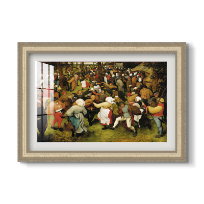 La Danse de noces (2), vers 1566 - Pieter Bruegel l'Ancien - Estampe encadrée sur mesure