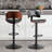 Swivel and  Adjustable Height Bar Stool with Footrest-1122949300-1123488338