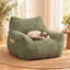 Grand fauteuil à billes et chaise longue en velours côtelé-1683900408