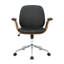Trym Faux Leather Mid-Century Office Chair-707381428