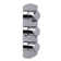 Concealed 3 Way Thermostatic Valve Shower Mixer