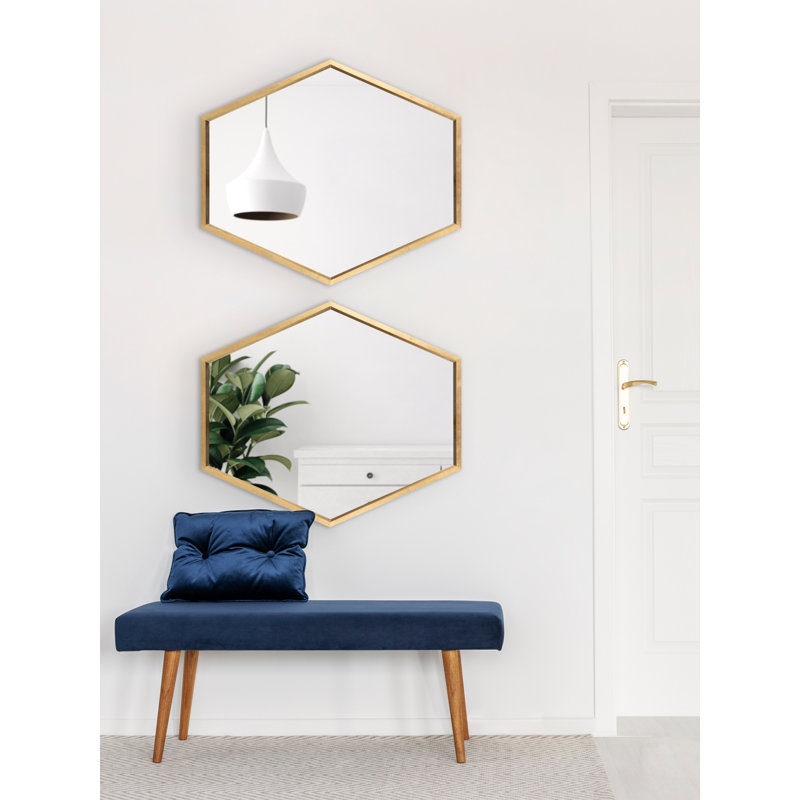 Aynur Flat Mirror, Gold