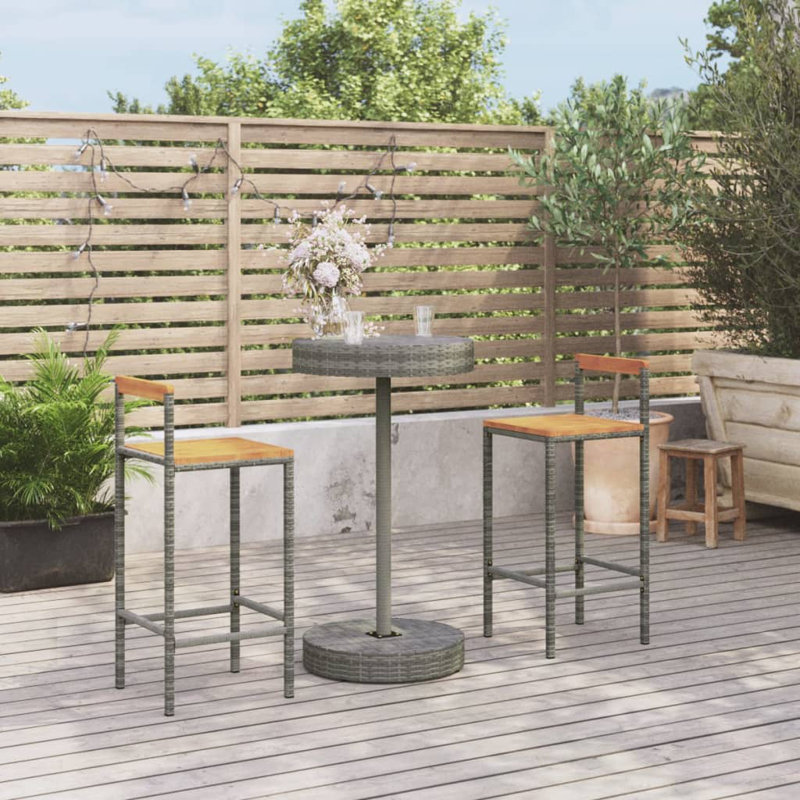 Filadelfio Bar Set with Stools