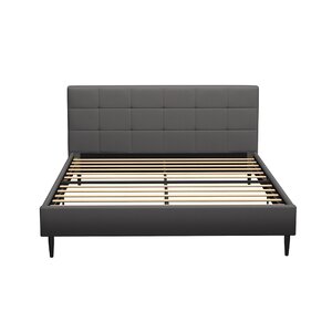 Corrigan Studio® Peterson Tufted Upholstered Low Profile Platform Bed ...