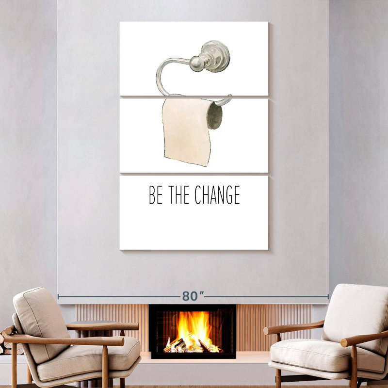 Tergel Be The Change, 74" H x 48" W