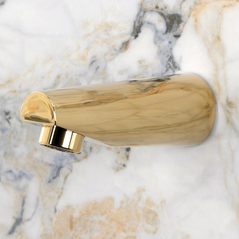 Kingston Brass Concord Pressure Balanced Tub Faucet, Trim Only, Polished Brass