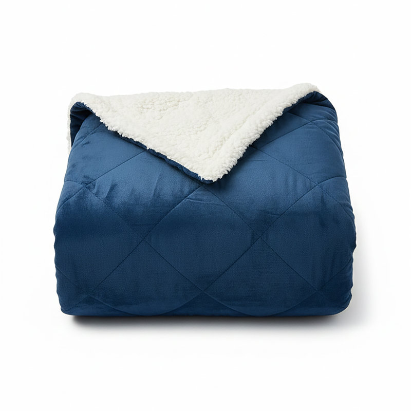 Quilted Throw Blanket
