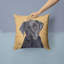 Coussin intérieur/extérieur labrador