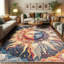 Machine Printed 177cm X 122cm Area Rug
