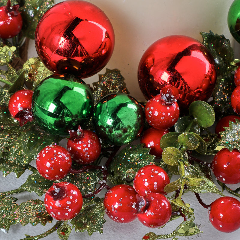 Faux Mixed Assortment 12'' Wreath