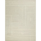 Teton Handmade New Zealand Wool Cream/Ivory Area Rug