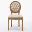 Ensemble de 2 chaises de salle à manger en cuir artificiel avec garniture cloutée-2047563751
