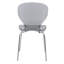 Edenfield Modern Stackable Dining Side Chair – Lightweight Accent Kitchen Chair with Chrome Legs for Kitchen and Dining Room-146476571-252932783-253412668