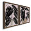 Plante en pot I - ensemble de 2 peintures sur toile encadrées-598975053-598975049