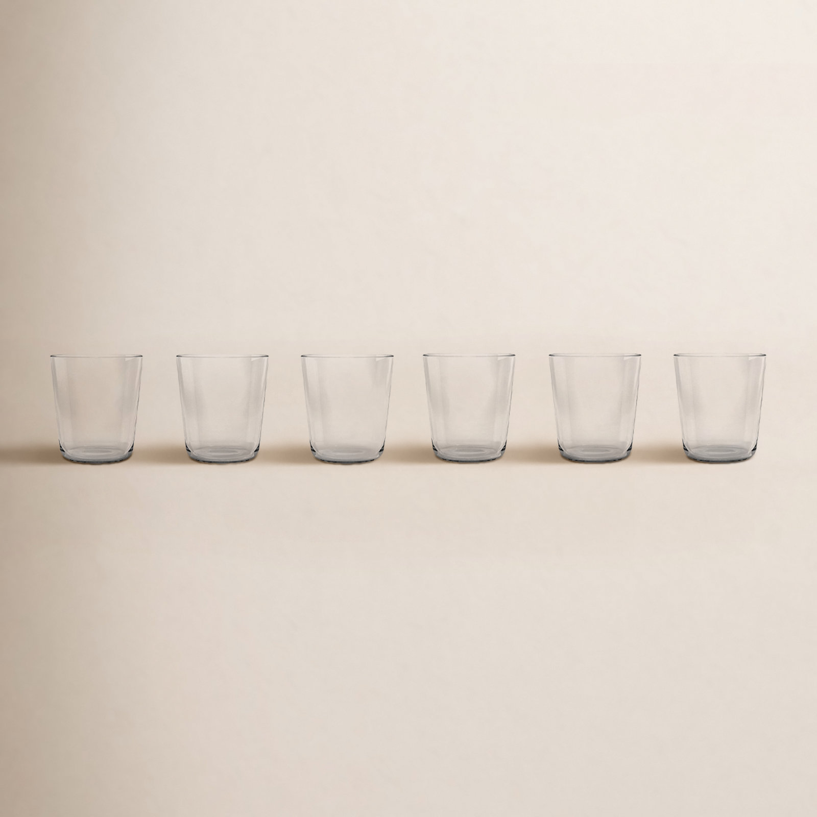 Plastic Whiskey Glass, Clear