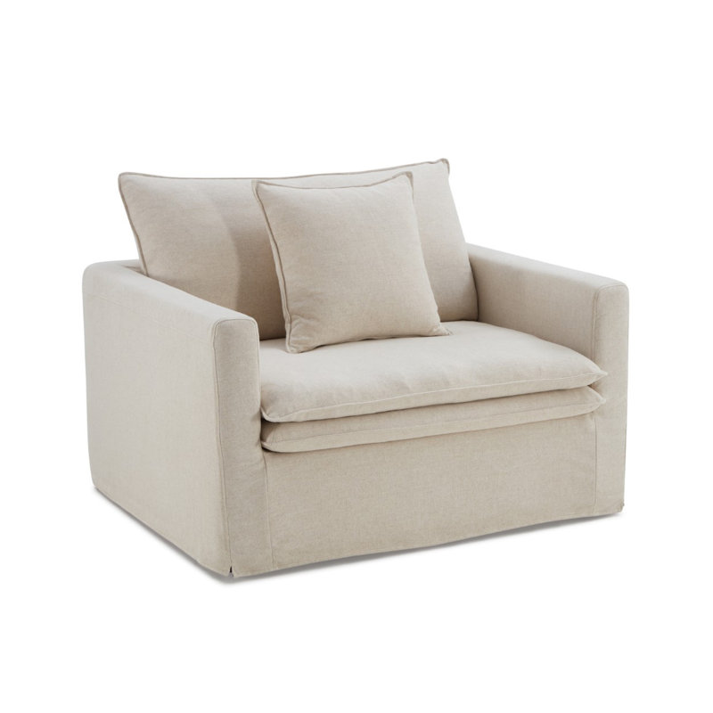 Chaise transitionnelle l 47 po, taupe, Taupe