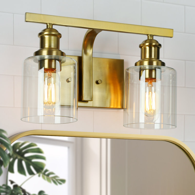Éclairage pour salle de bain 2 lumières à intensité variable
