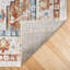 Tapis lavable Medallion - jaune / bleu-1543421307