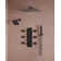 16" High-Pressure Rainfall Complete Shower System with Rough-in Valve