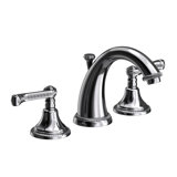 Amisa Widespread Bathroom Faucet with Drain Assembly