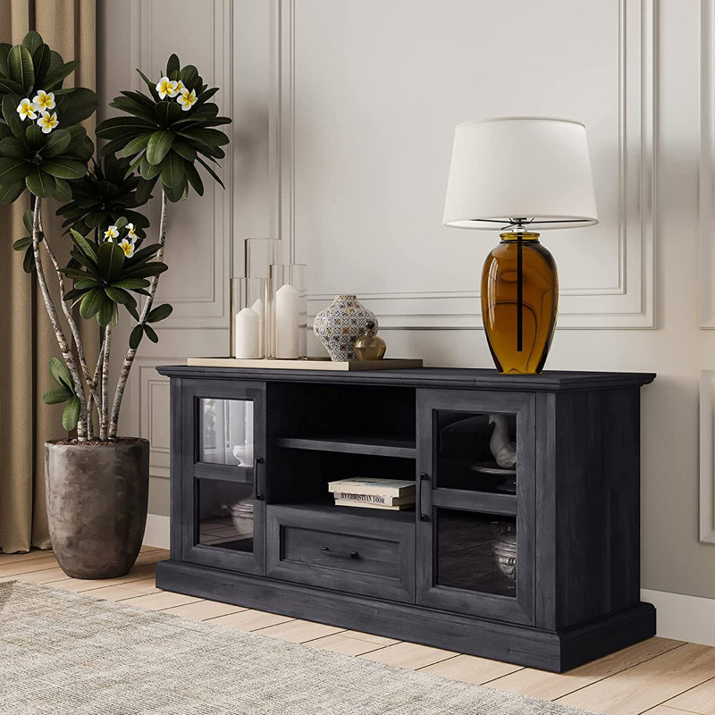 Ronneka TV Stand for TVs up to 60", Rustic Gray