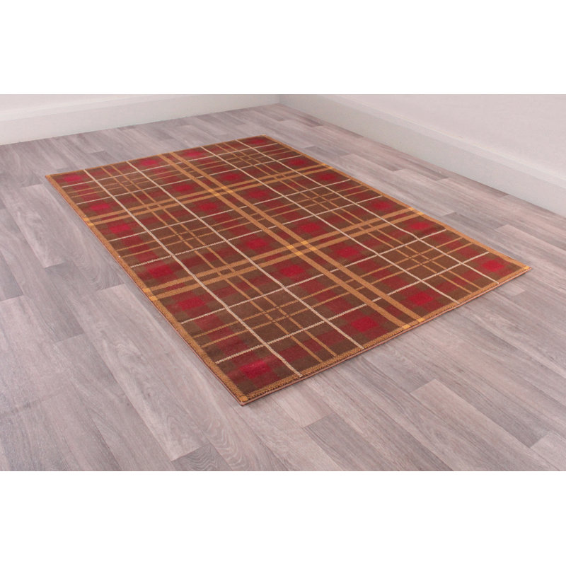 Seaforth Plaid Area Rug, Rectangle 80 x 150cm