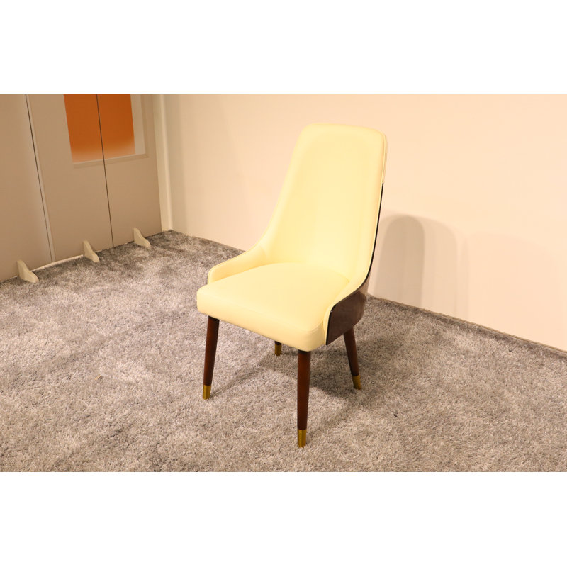 Vogue Lux Beige Dining Chair, Beige