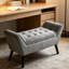 Velvet Upholstered Bench