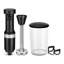 Mélangeur à immersion à vitesse variable filaire noir mat KitchenAid avec bocal mélangeur KitchenAid-49686400