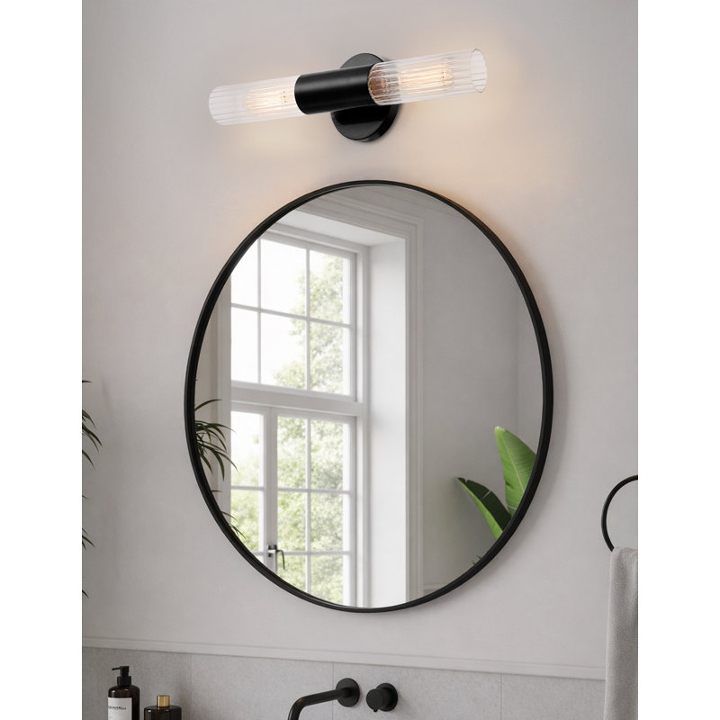 Applique murale 2 lumières à DEL vers le haut et vers le bas Fusion - Noir mat Fusion, Noir mat