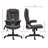 HOMCOM High Back Vibration Massage Office Chair With 6 Vibration Points-366593433
