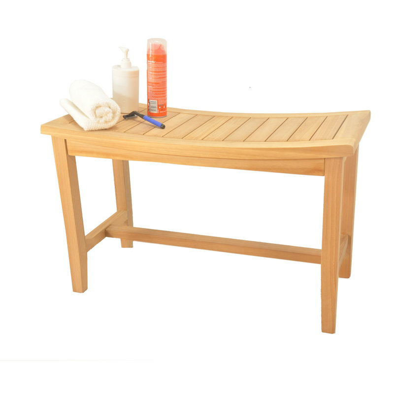 Wilhelm 30'' W Teak Shower Bench