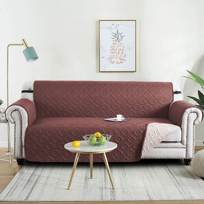 Microfiber / Microsuede Box Cushion Sofa Slipcover