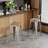 Metal Counter And Bar Stools-516118463-523579987