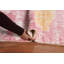 Tapis en laine rose 8 x 10