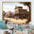 Gold Floater Framed