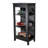Svafa 23.62 " W Glass Curio Cabinet