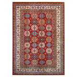 KASEKAZAKREIV Hand Knotted Wool Area Rug