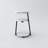 Small Round Side Table with 3-Tier Storage (White & Black)-1603925953