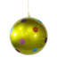 Ornement boule de Noël bonbon à pois-30592189-30592196