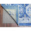 Tapis bleu nouvel âge en laine 11 pi 10 po x 15 pi 1 po Pranesh