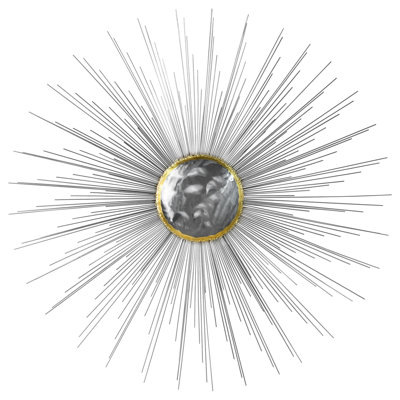 Handmade Modern Abstract Wall Decor on Metal