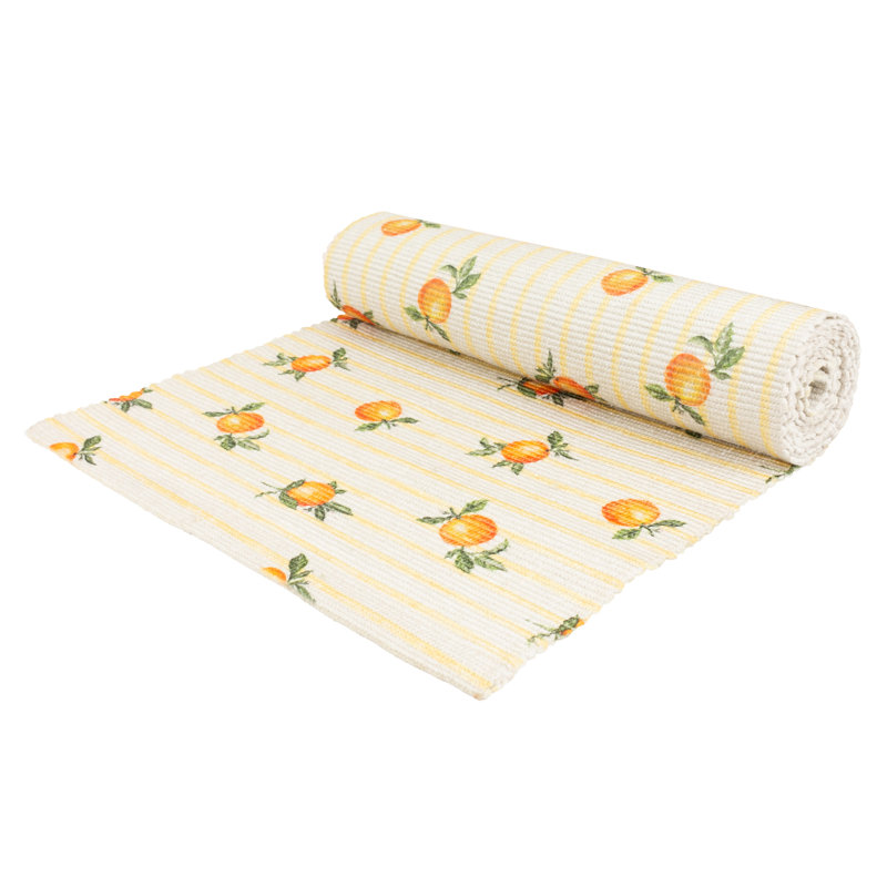 Fruits Oranges Indoor/Outdoor Table Runner, 180cm L