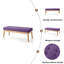 Banc repose-pieds