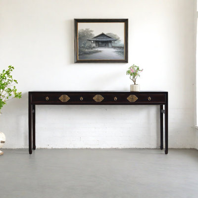 Retro Classical Minimalist Console Table
