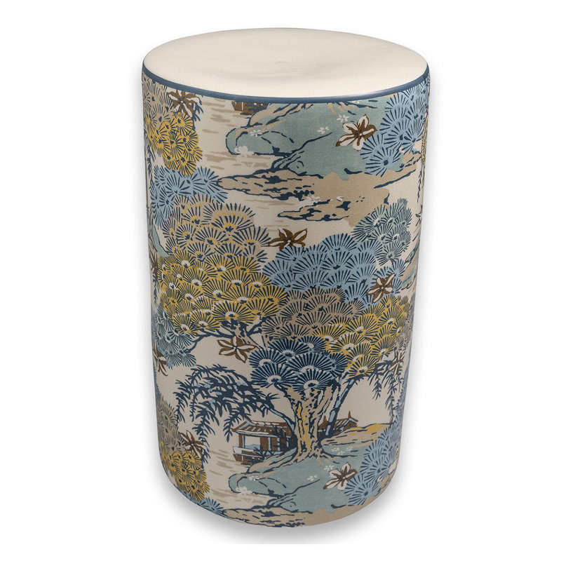 Sea Of Trees Garden Stool