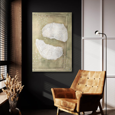 «Apperception 3» par Michael Willett, art mural en verre acrylique, 24 po x 36 po