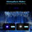 White & Blue LED Star Backdrop