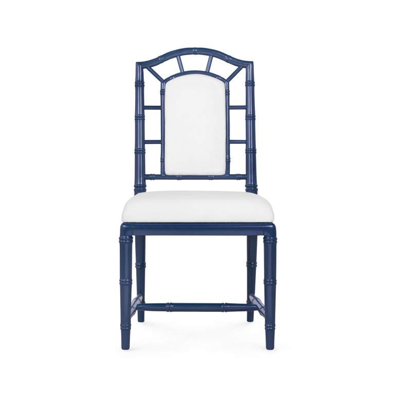 Delia Upholstered Dining Chair, Midnight Blue
